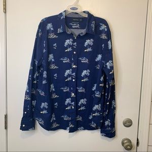 Nautica casual button down shirt